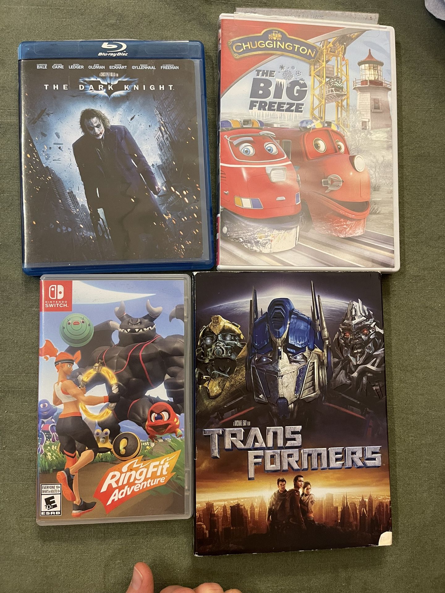 Switch Game And DVDs