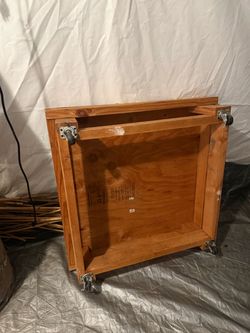 Wood pallet wheels