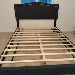 Charcoal Queen Platform  $179. With Queen Mat $349