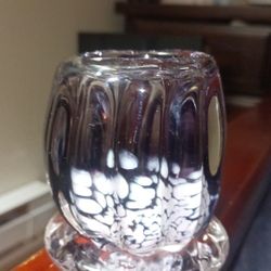 Thick Glass Candle Holder