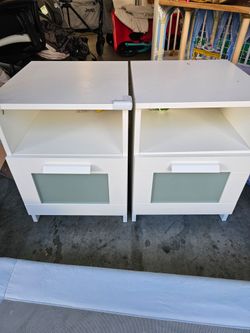 Free ikea nightstands.  Must pick up today!!!