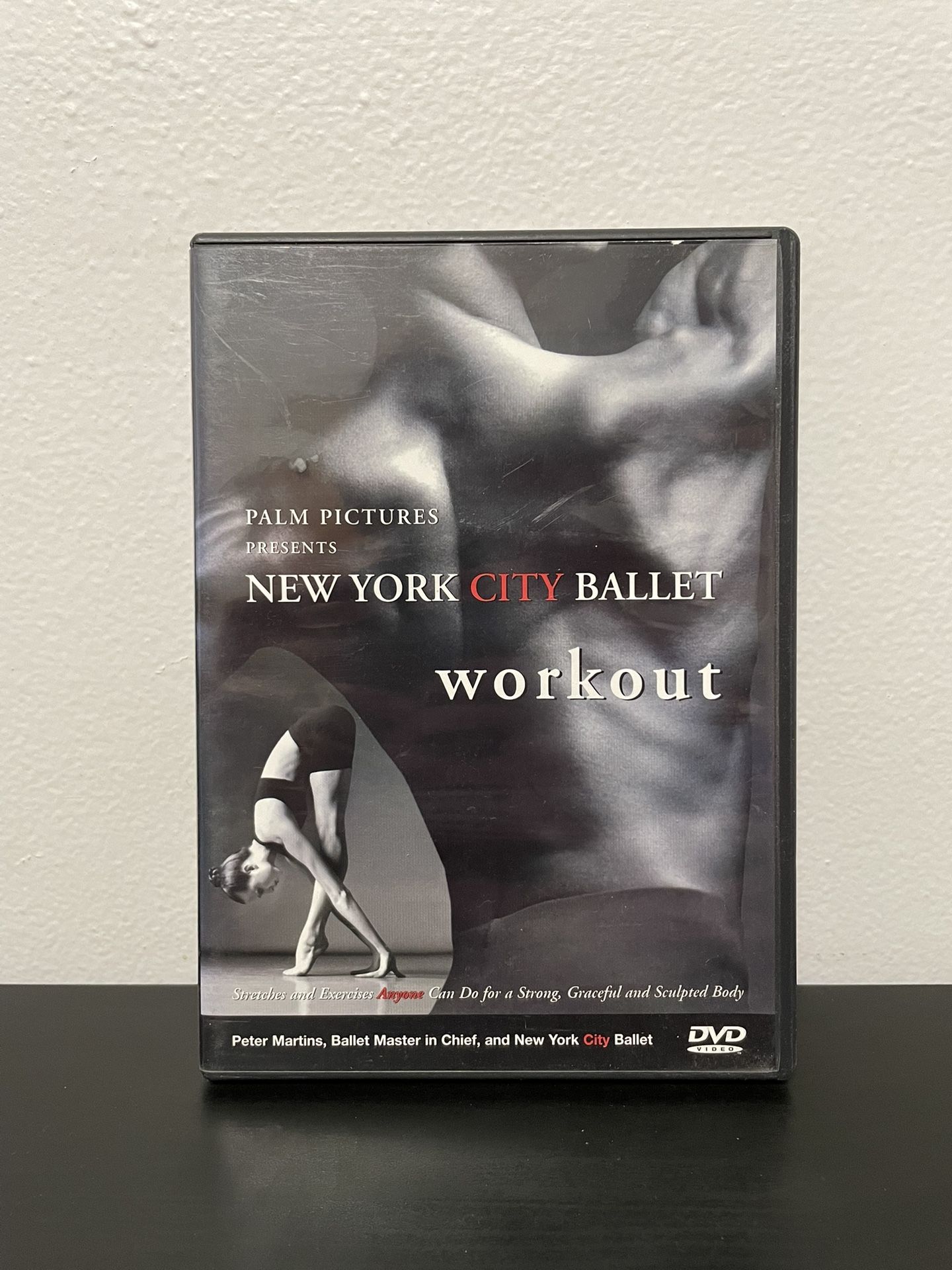 New York City Ballet Workout DVD Exercise Fitness Palm Peter Martins NYC 2001