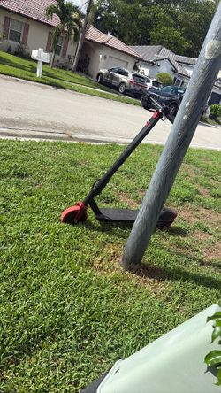 Electric scooter working with charger 16 mph
