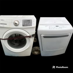 Samsung WASHER AND  LG DRYER