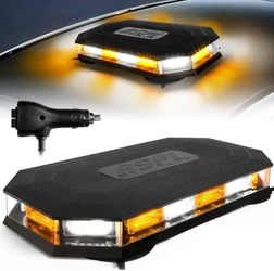 ASPL 16.5 Inch Roof Top Beacon Emergency Strobe Light 56 LED Magnetic Warning Caution lights bar
