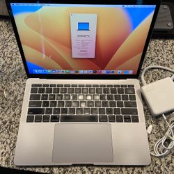 2017 MacBook Pro 13-inch 2.3 GHz i5 Processor 16gb Ram 128gb Ssd - Comes With Charger - Works Great 