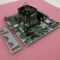 HP Pavilion P7-1030 Motherboard Intel Core i3-2100 3.1GHz 8GB RAM w/Shield