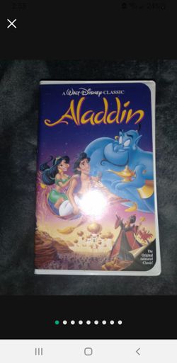 Aladdin,A Walt Disney CLASSIC! Pristine Condition With Seal!