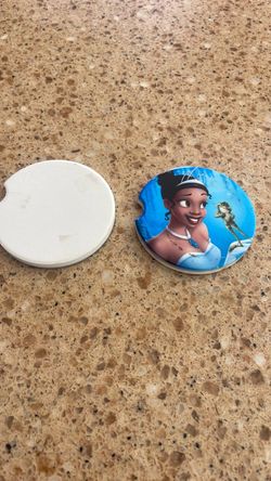 Tiana and the frog car coaster