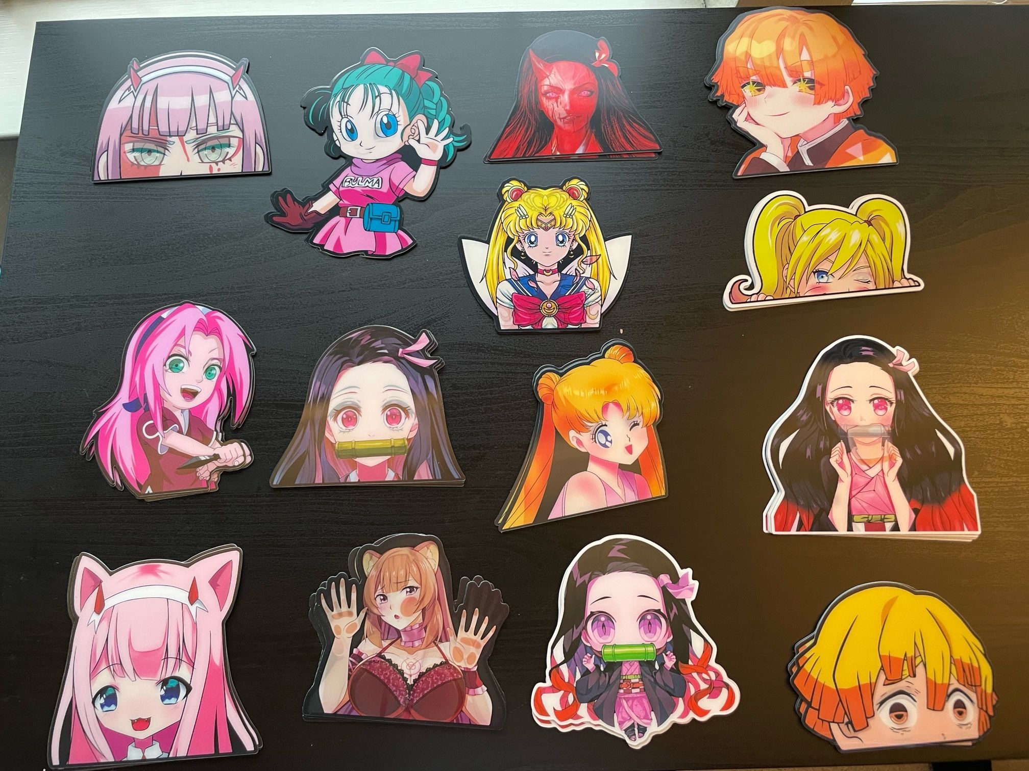 Anime Lenticular Sticker