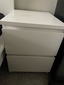 Night stand white. $10 each