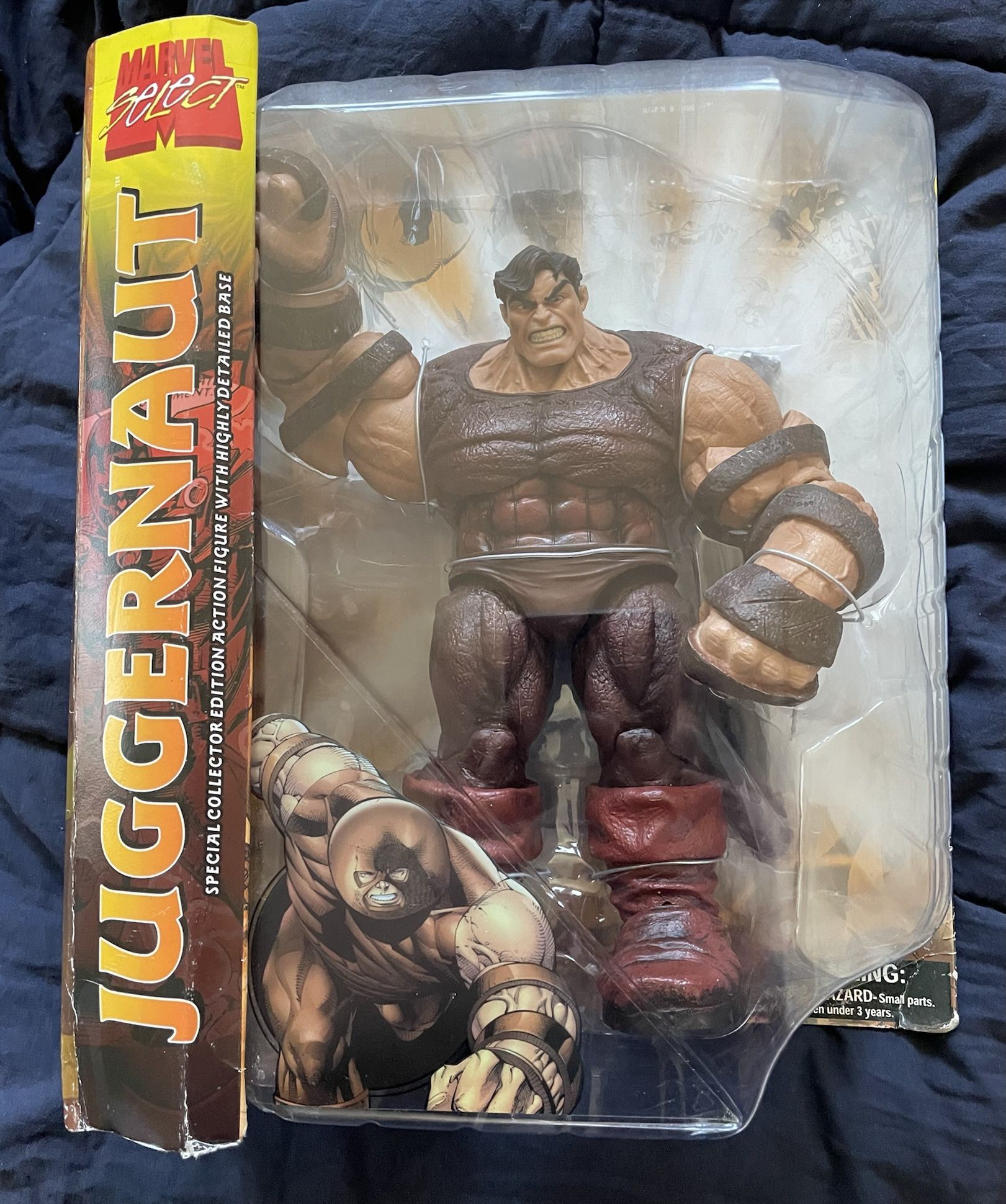 Marvel Select Unmasked Juggernaut Figure Variant Very Rare