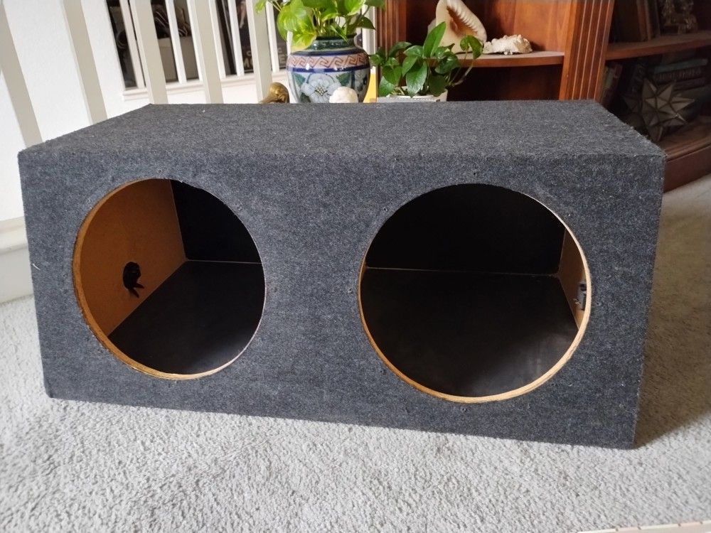 Car Audio Double Speaker Box