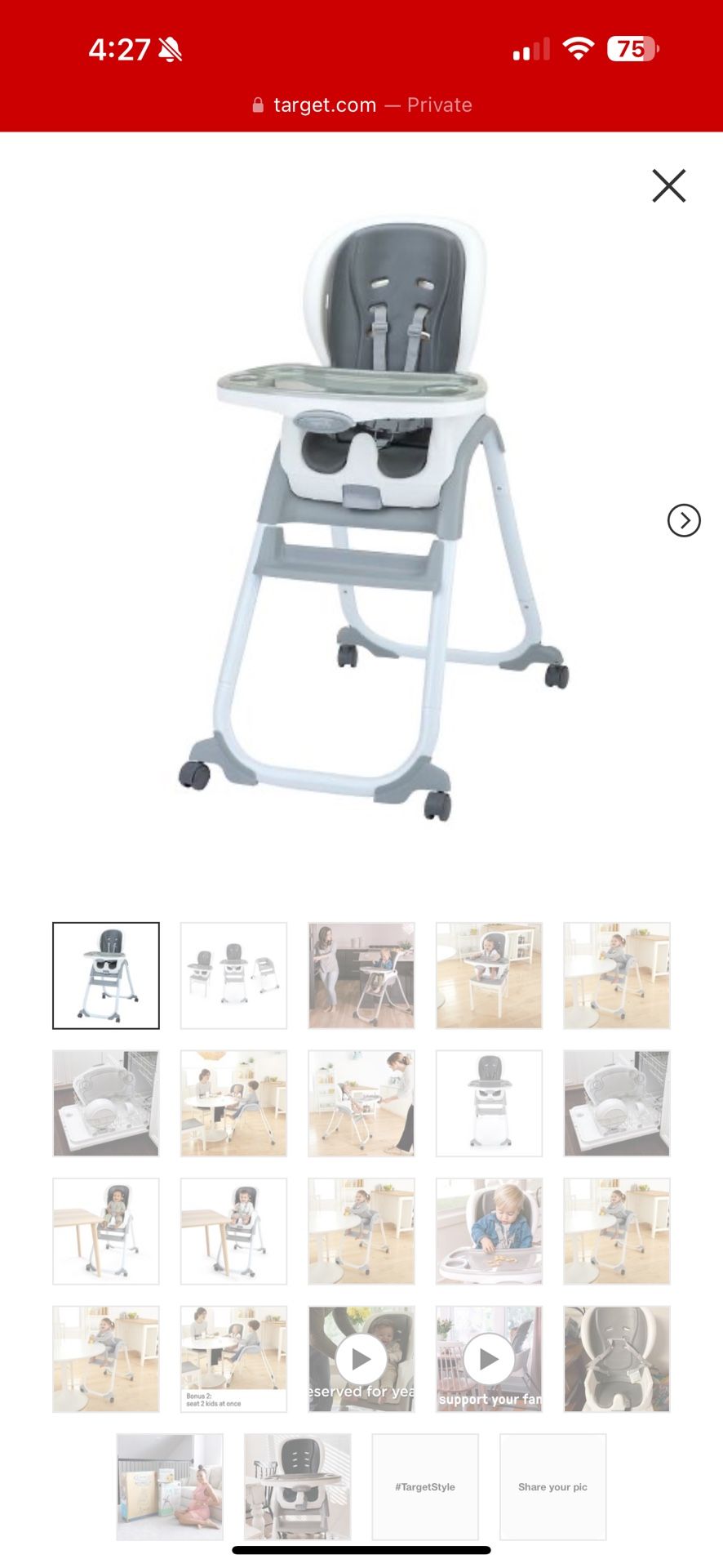 Baby High Chair