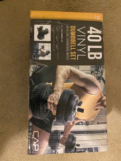 CAP 40LB DUMBBELL SET