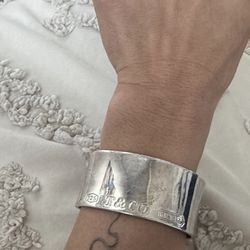 Authentic Tiffany & Co Silver Cuff Bracelet