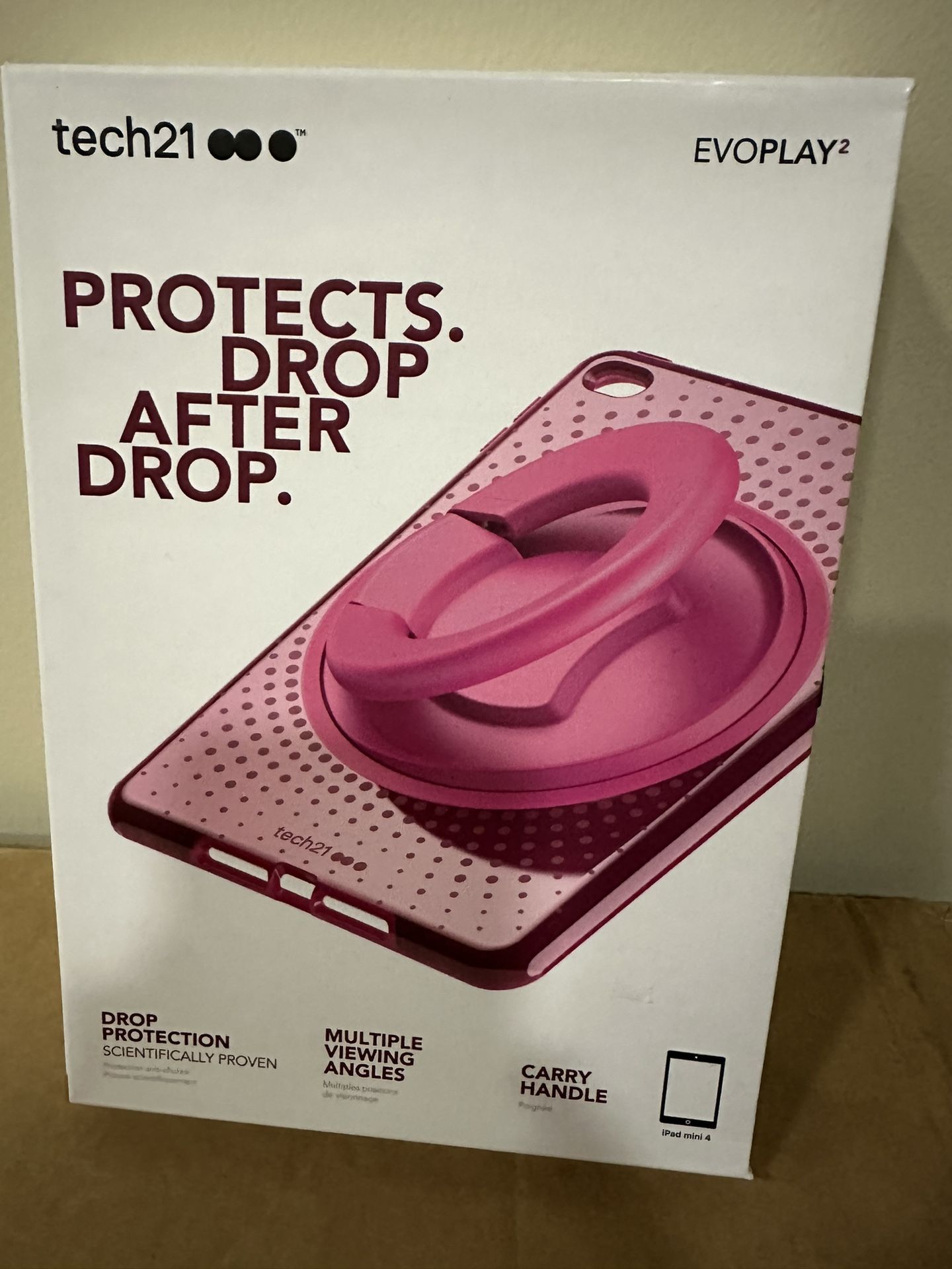 Lot of 10 Tech21 EVOPLAY2 Case iPad Mini 4 - Fuchsia