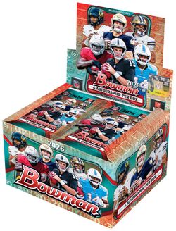 2026 Bowman Football NFL Hobby Jumbo Sealed Boc