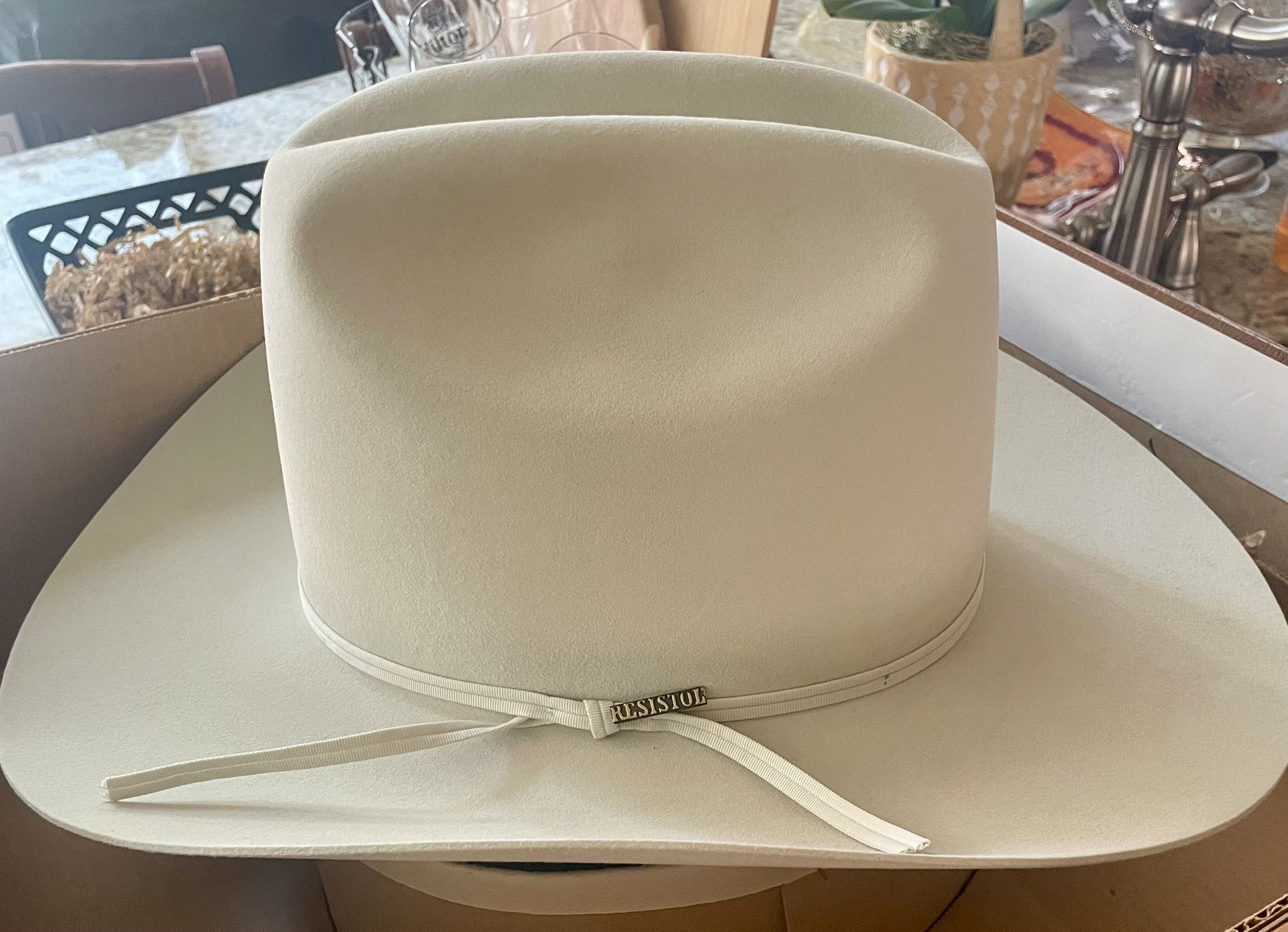 Vintage Great Quality 5X Resistol Self Conforming Cowboy Hat