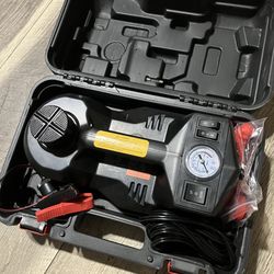 Electric Car Jack with Tire Imflator Pump, 5 Ton 12V Floor Jack Hydraulic,Electr