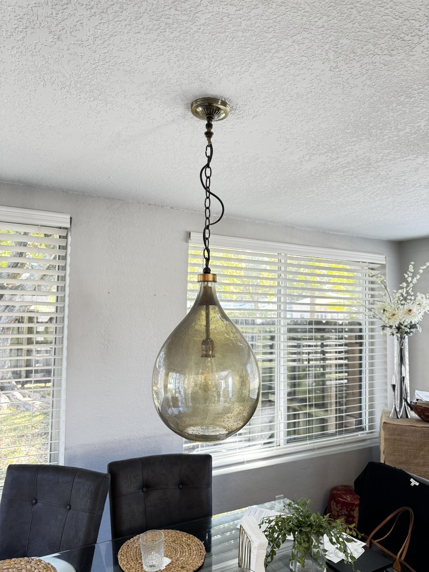 Crate & Barrel Glint Pendant Light