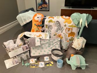 Complete nursery set-Happi Jungle