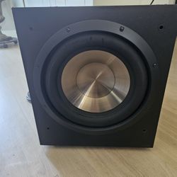 BIC America F12 12-Inch 475-Watt Front Firing Powered Subwoofer
