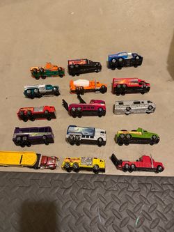 15 Vintage Hot wheels toy truck collection