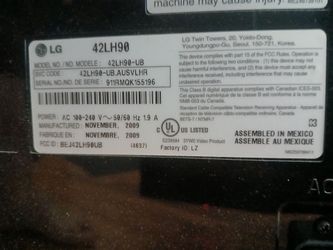 Tv LG 42HL90