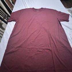 Burgundy T Shirt 