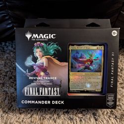 Magic The Gathering Final Fantasy VI Commander Deck Revival Trance