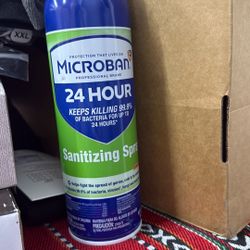 Microban 24 Hour Sanitizing Spray