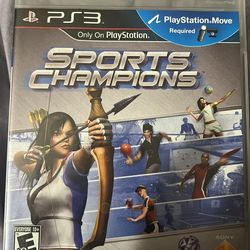 PS3  game sports champions