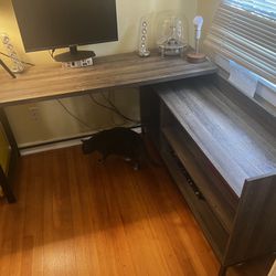 L-Shaped Executive Desk from Wayfair