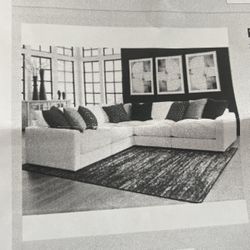 5 piece sectional  (new)