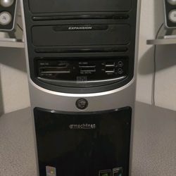 Computer Emachines Tower Unit With Keyboard And Mouse See Description 