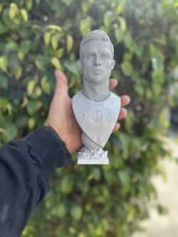 Cristiano Ronaldo Bust - Statue Figurine - 8 Inches 