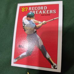 87 Record Breaker Mark McGwire