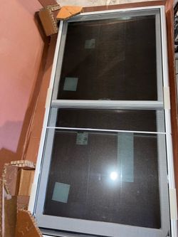 Brand new windows. Size 33-1/4”x 64-1/4” both