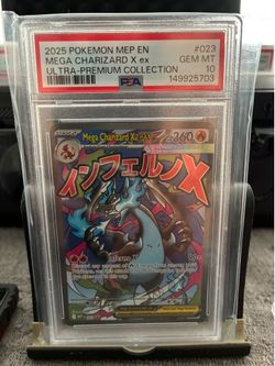 PSA 10: Charizard X ex #023