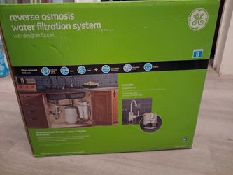 Brand new ge water filtration system cash only
