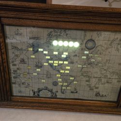 Howard Miller World Time Clock 1959