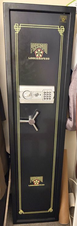 Paragon Electronic Gun Safe | Rifle Safe | Fireproof Style | Heavy Duty | Digital Keypad