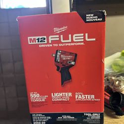 Milwaukee m12 3/8 stubby latest model