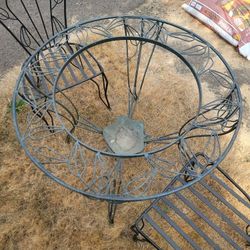 Nice Metal Outdoor Decor Table