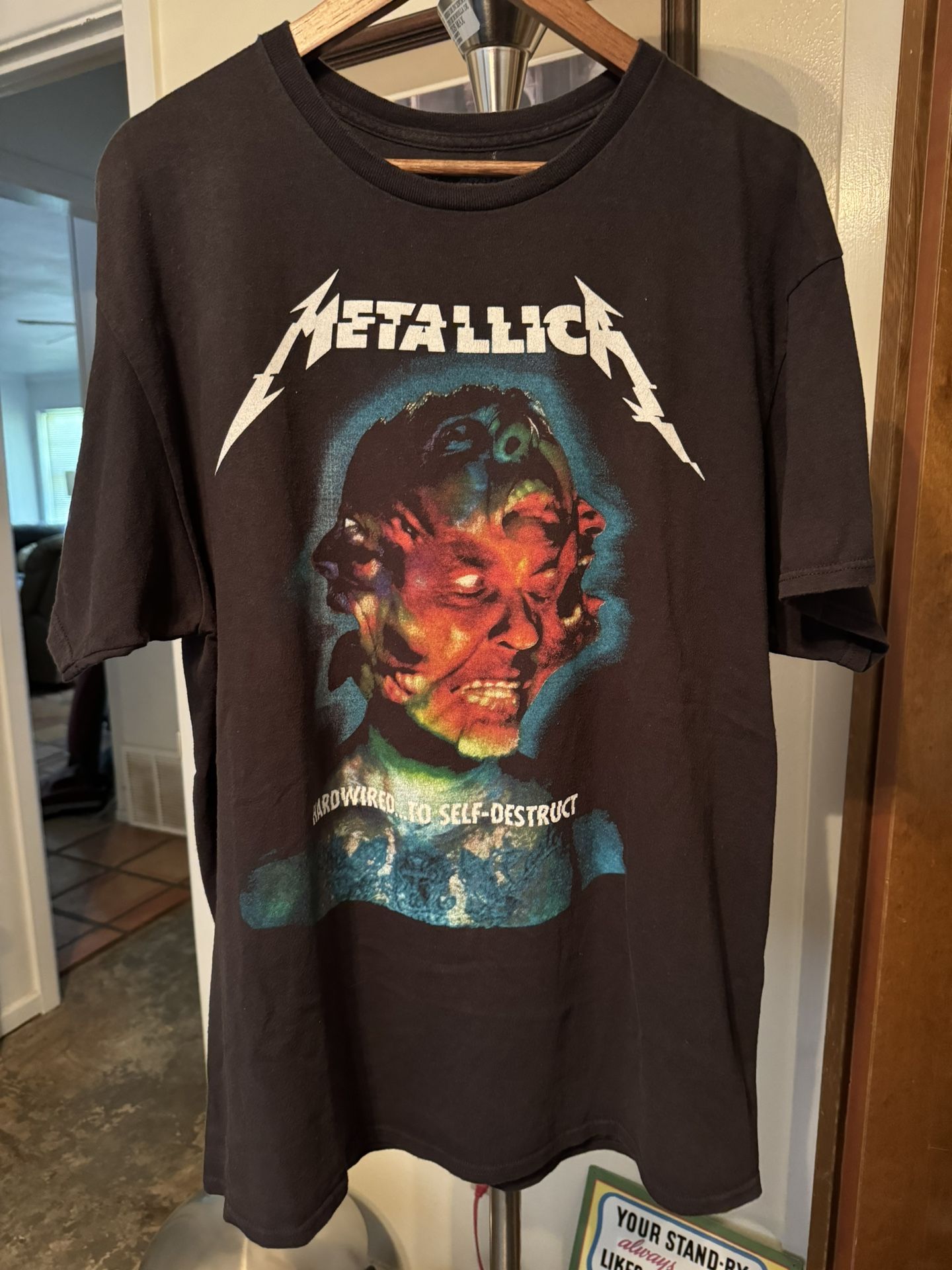 2019 Official Metallica WorldWired Tour Shirt Size XL