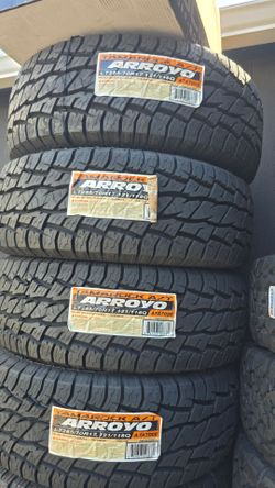 Lt285/70R17 Arroyo At Set Of 4 New Tires Installed And Balanced