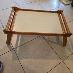 Breakfast bed folding table $10.00