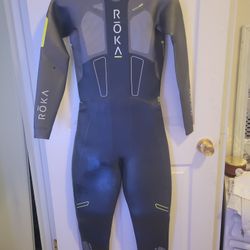 ROKA MAVERICK PROMAX WETSUIT TITANIUM GREY (M) BRAND NEW 