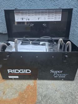 Rigid SF-2500 SuperFreeze Pipe Freezing Kit